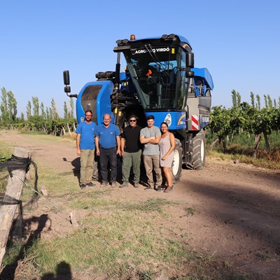 New Holland y el Grupo Fecovita impulsan la producción vitivinícola