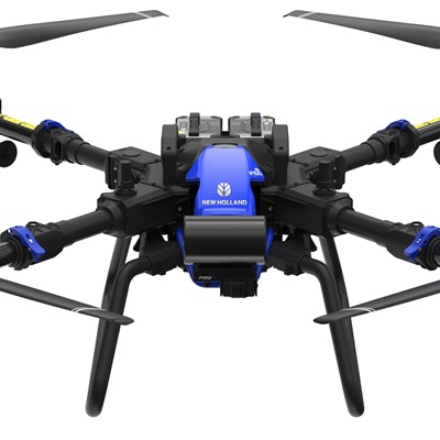 O Drone de Pulveriza o New Holland ser oferecido em dois modelos 30 e 70 litros