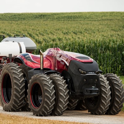 Trator aut nomo conceito da Case IH