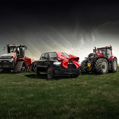 Buy a new Case IH tractor for the chance to get behind the wheel of a new RAM