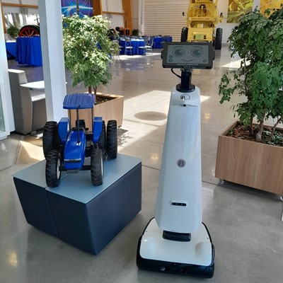 CNH leva para Agrishow rob que auxilia operadores de m quinas agr colas sem uso de internet