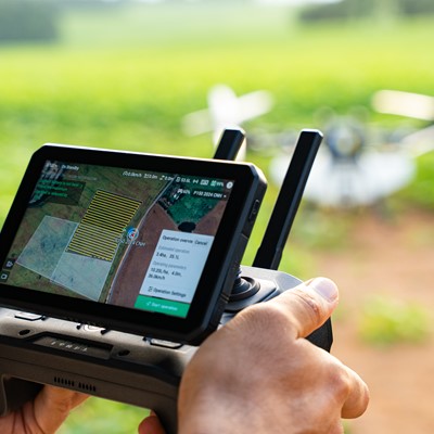 New Holland presenta un innovador dron de aplicacion en Agroactiva