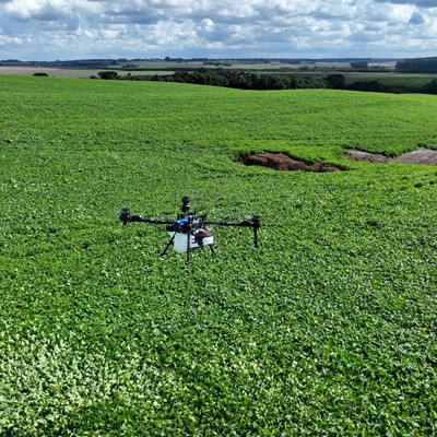 New Holland presenta un innovador dron de aplicacion en Agroactiva