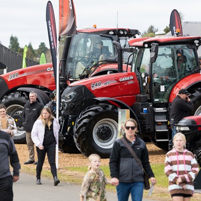 The Case IH site was a popular place to visit at last year s Fieldays