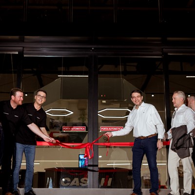 Inauguracao da maior concessionaria da Case IH na America Latina