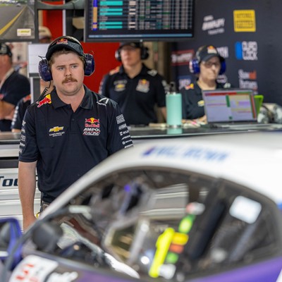 Brendan Holmes at the NTI Townsville 500