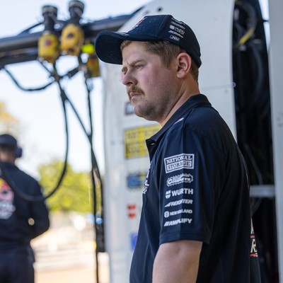 Brendan Holmes at the NTI Townsville 500