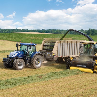 La nueva picadora FR 650 de New Holland se destaca en el Congreso Argentino de Forrajes