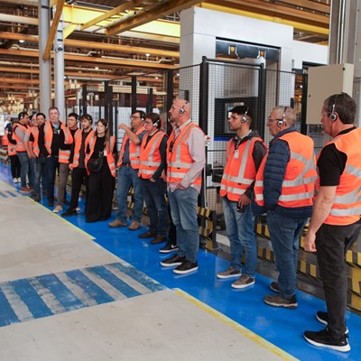 Visita a planta Contagem