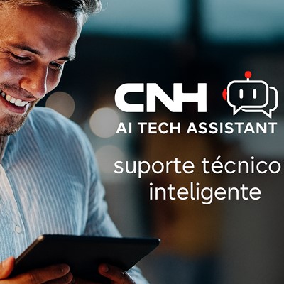CNH lan a Assistente T cnico de IA para toda a rede de concession rias de suas marcas Case IH e New Holland
