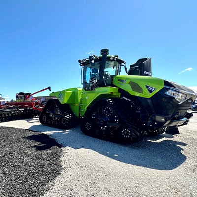 The Steiger 785 at Farm Progress Show in the U S