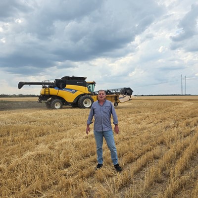 De la mano de Roberto Mario Polentarutti y su CR 7 90 arranc la cosecha en el norte argentino