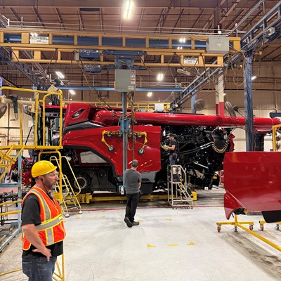 US combine tour delivers powerful insights to Aussie Kiwi farmers before machines hit local fields