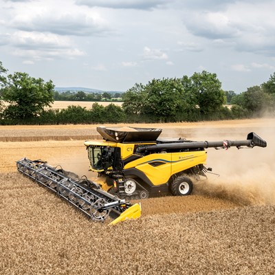 New Holland celebrates a half century of Twin Rotor combines