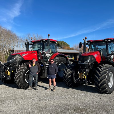 New Case IH Optums round out hard working fleet for busy Southland contracting business