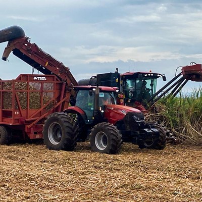 Case IH inicia testes de trator movido a etanol na S o Martinho