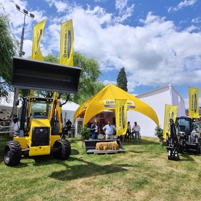 New Holland Construction participo en SAGO Fisur junto a SKC