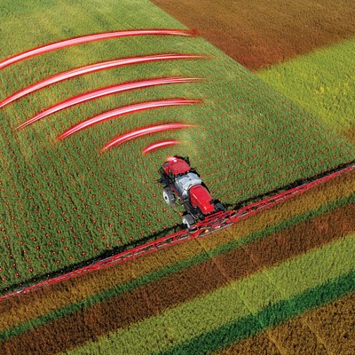 Case IH Patriot 4450 using SenseApply Technology