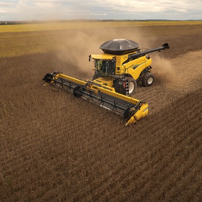 Nova colheitadeira CR7 da New Holland