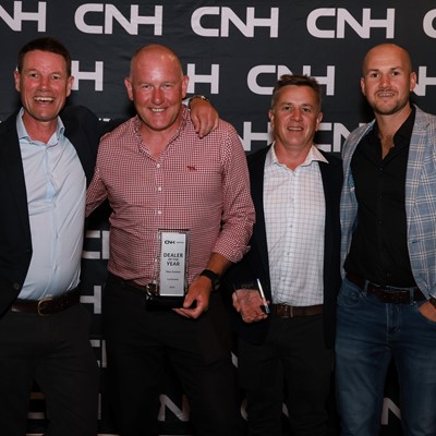 The Cochranes team celebrating at the Dealer of The Year Awards in Adelaide South Australia