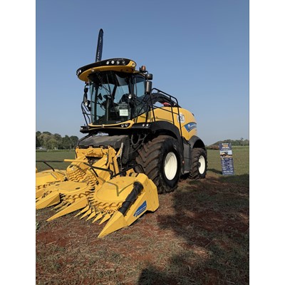 New Holland Forage Harvester FR500 at Suwan Corn Field