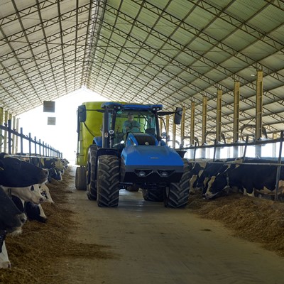 Trator T6 180 Methane Power da New Holland