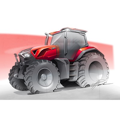 2 Case IH New Puma Series Sketch