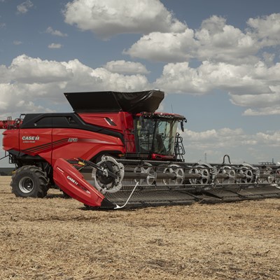 Case IH presenta la nueva Axial Flow Serie AF10 Automation la cosechadora mas grande de Case en Argentina