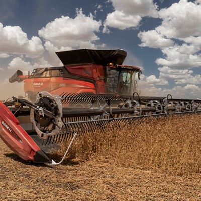 Case IH presenta la nueva Axial Flow Serie AF10 Automation la cosechadora mas grande de Case en Argentina