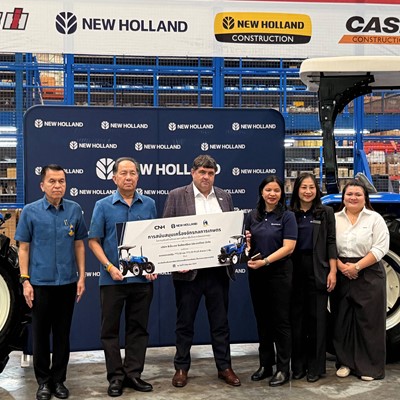 CNH Partners with Pidthong Lang Phra Foundation to Advance Rural Development in Thailand