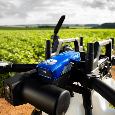 New Holland presento su nuevo Dron de Aplicacion en AgroActiva 2026