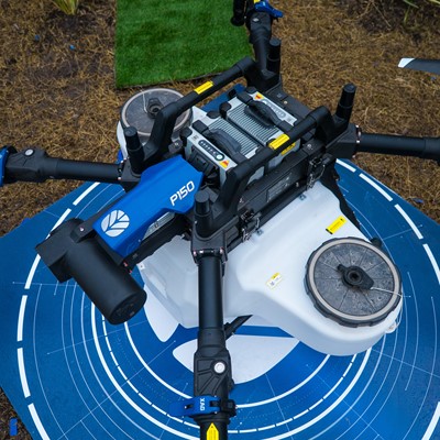 New Holland presento su nuevo Dron de Aplicacion en AgroActiva 2026