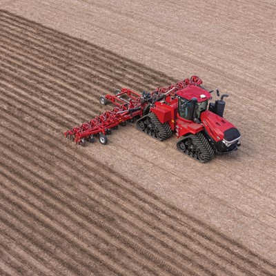 Steiger 645 Quadtrac with Nutri Tiller 1000 series strip till tool