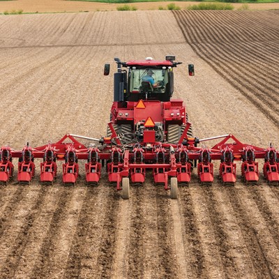 Steiger 645 Quadtrac with Nutri Tiller 1000 series strip till tool