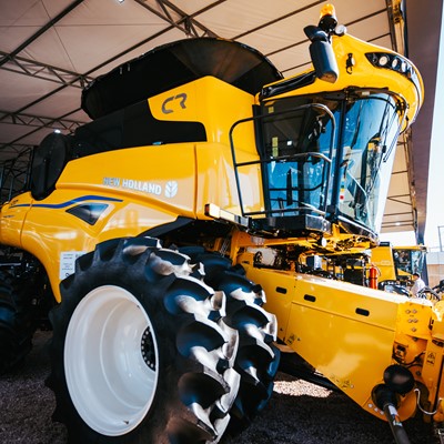 Colheitadeira CR7 Arrozeira da New Holland