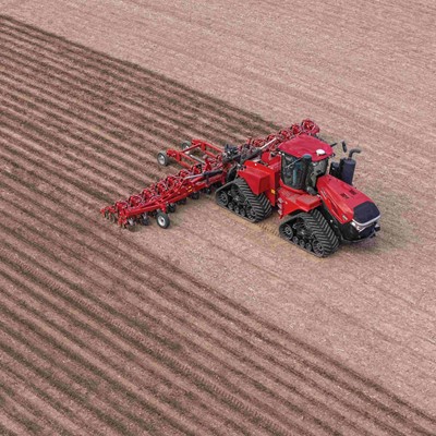 Steiger 645 Quadtrac with Nutri Tiller 1000 series strip til