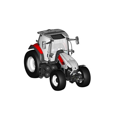 STEYR Traktoren New HYTRAC Research Project Right side