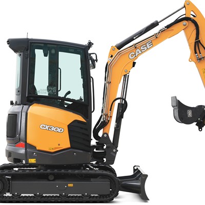 CASE CX30D Mini Excavator