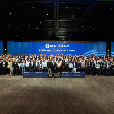 New Holland brings together its regional dealer network in Istanbul under the theme Shaped by Generations Driven by To