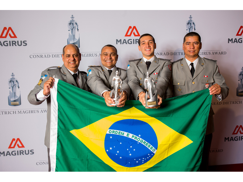 The Rio de Janiero Fire Deparment winners of the 2014 Conrad Dietrich Magirus Award The Rio de Janiero Fire Deparment winners of the 2014 Conrad Dietrich Magirus Award