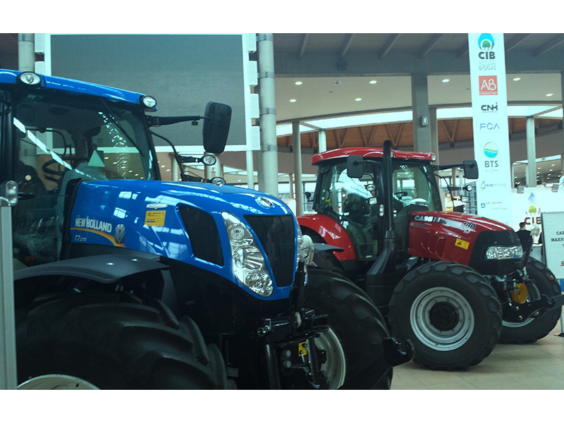 Tractors from CNH_Industrial brands Case IH and New Holland Agriculture at Biogas Italy event Tractors from CNH_Industrial brands Case IH and New Holland Agriculture at Biogas Italy event