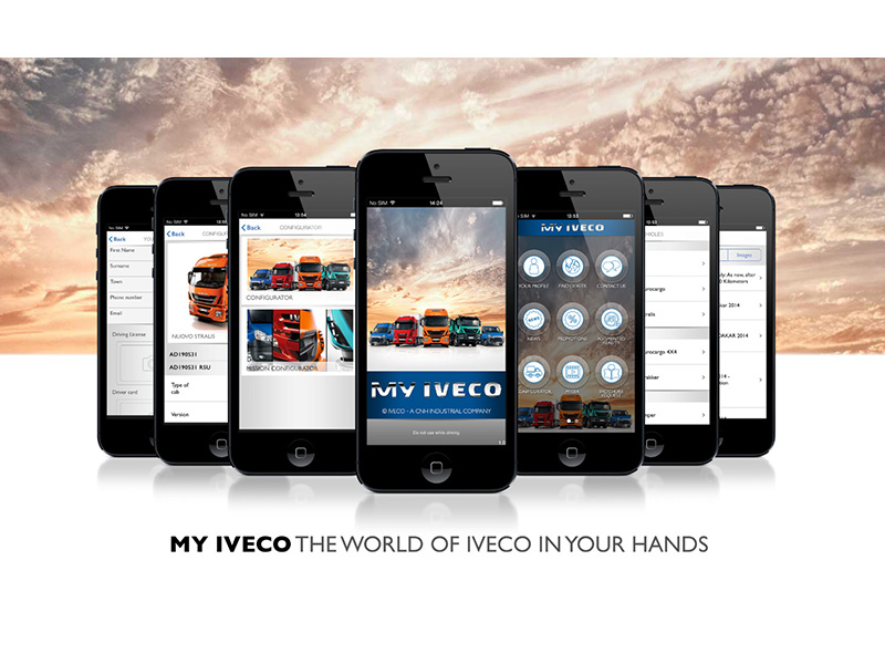 MY IVECO: Iveco's new app for tablet and smartphone MY IVECO: Iveco's new app for tablet and smartphone