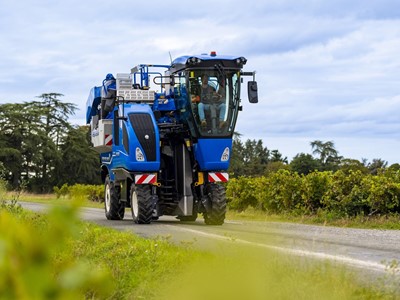New Holland Braud compact grape harvesters