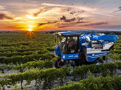 New Holland Braud compact grape harvesters