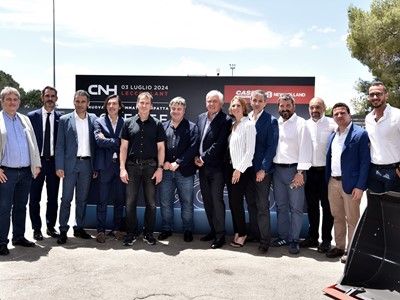 New Holland W40X launch in Lecce