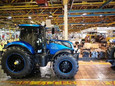 New Holland marks two millionth Basildon tractor