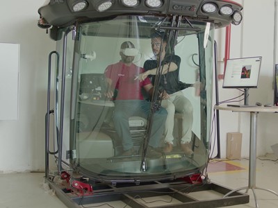 Cab operation simulator