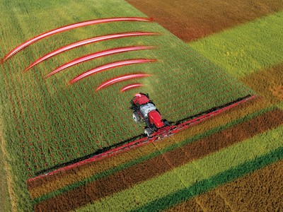 Case IH Patriot 4450 using SenseApply Technology