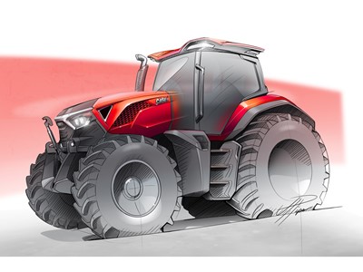 2 Case IH New Puma Series Sketch