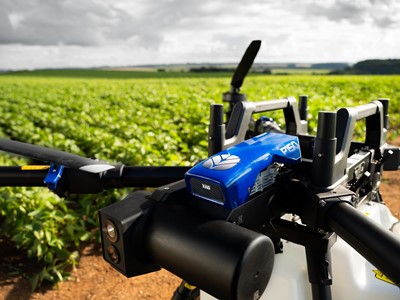 New Holland presento su nuevo Dron de Aplicacion en AgroActiva 2026